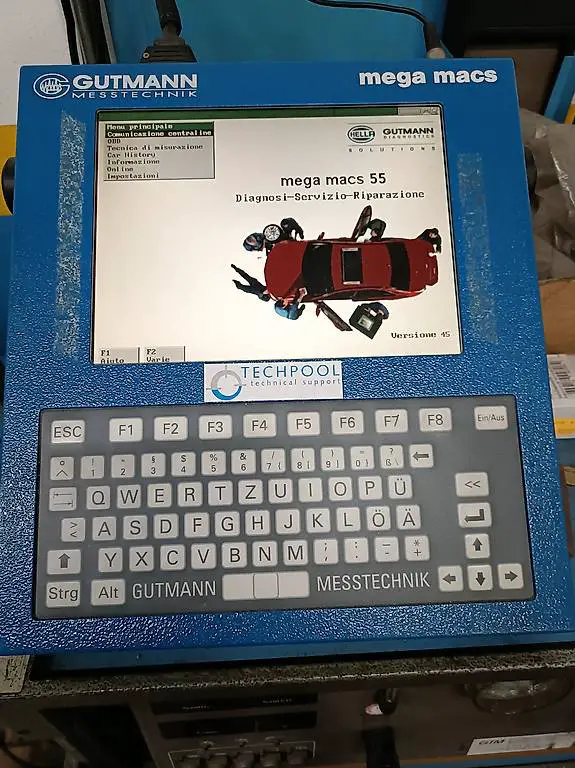 gutmann mega macs 55 tester