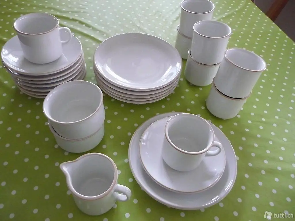 Kaffeeservice Rössler 6 (8) Personen Rössler NEU