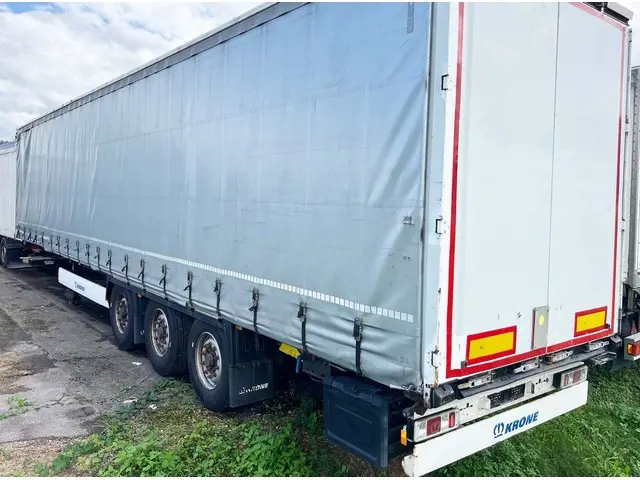 KRONE, SD Verdeck, Gardine + Alu-Bordwände, Brücke-Verdeck