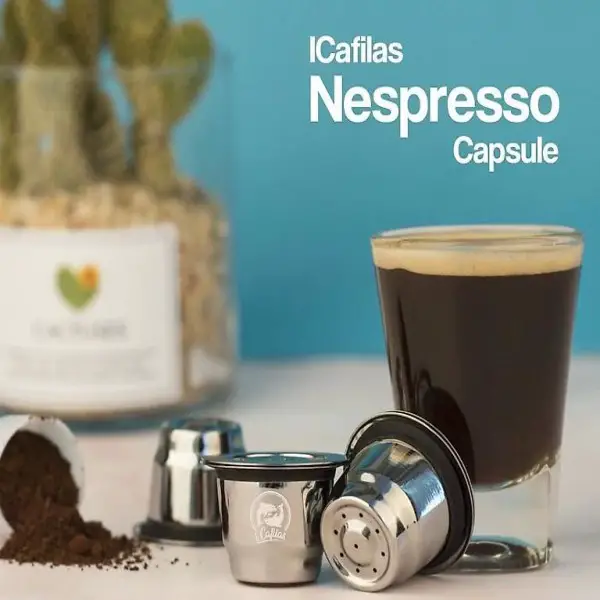  Capsula ricaricabile Nespresso Crema nachfüllkapsel Metall