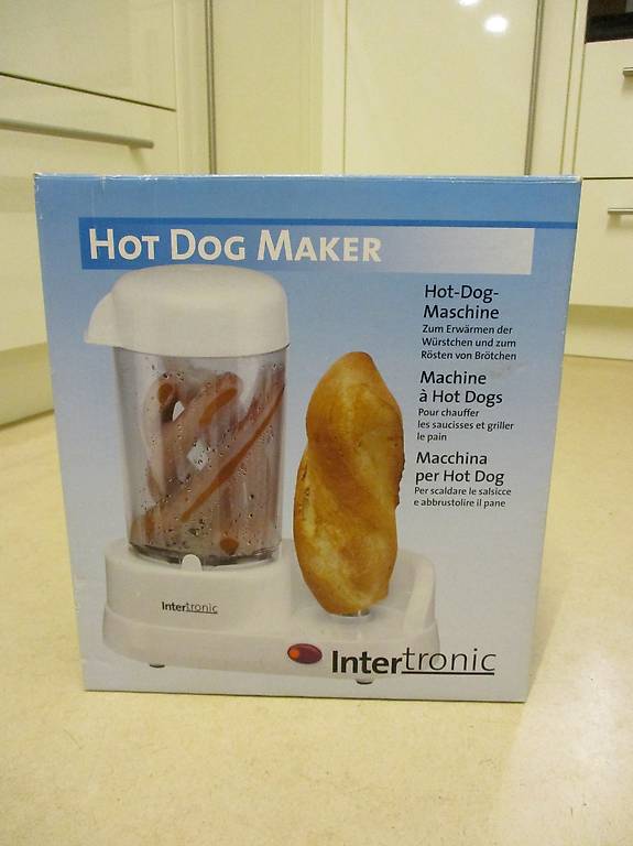 Hot Dog Maschine Maker - Intertronic - NEU
