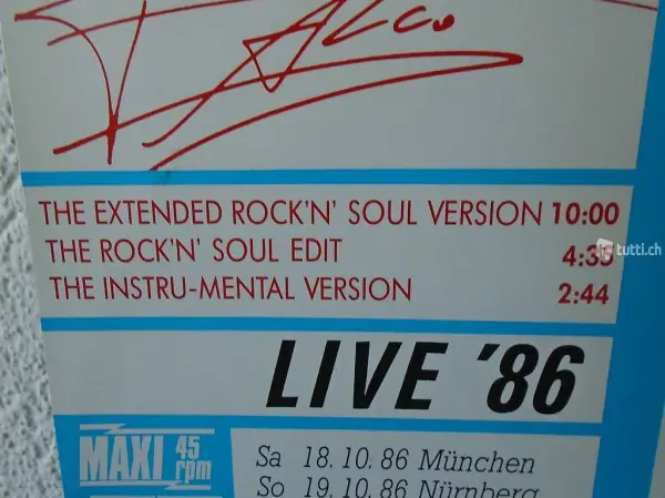 Falco, Maxi Single, Vinyl