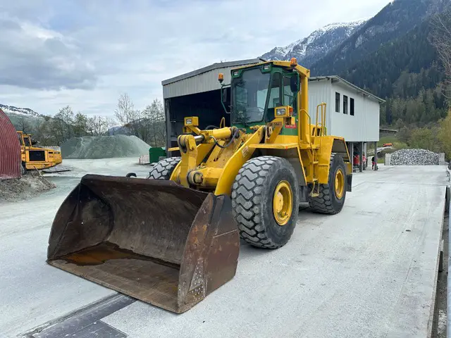 komatsu, wa 350, radlader