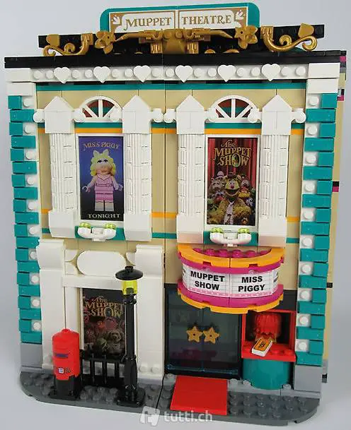 Lego 71033 Muppet Theater Plus 17 bedruckte Legoteile