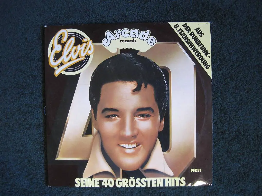 ELVIS Seine 40 Grössten Hits Vinyl / LP / Schallplatte