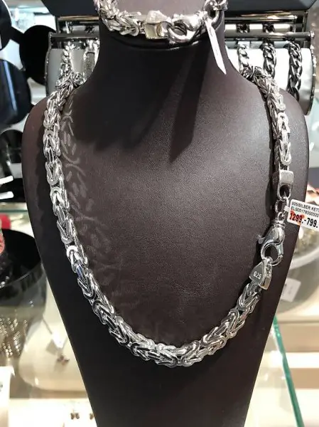  KÖNIGSKETTE und ARMBAND 7mm Für HERREN 925/SILBER NEU