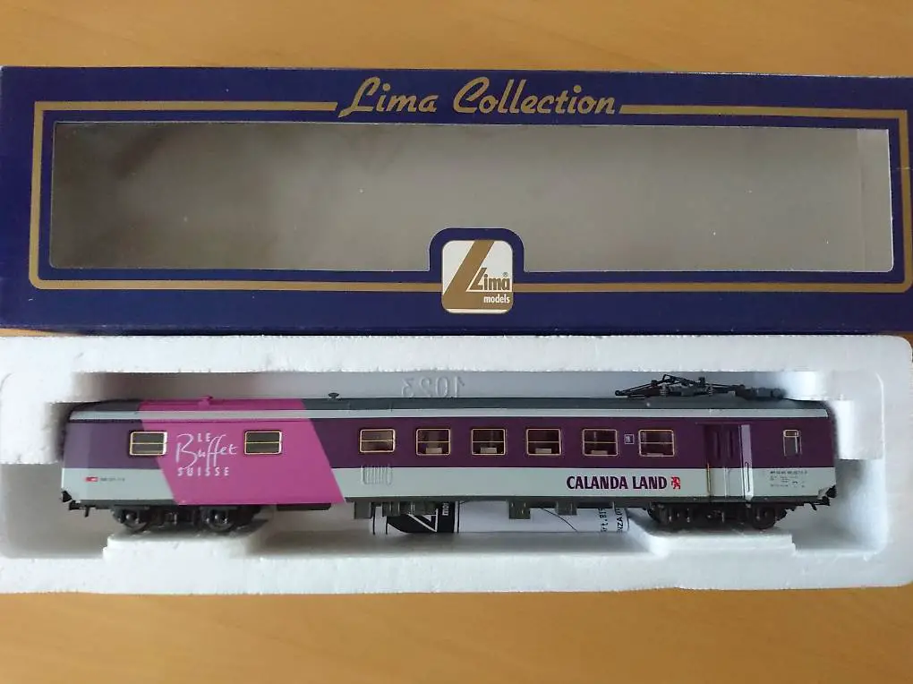 lima h0 sbb speisewagen calanda land