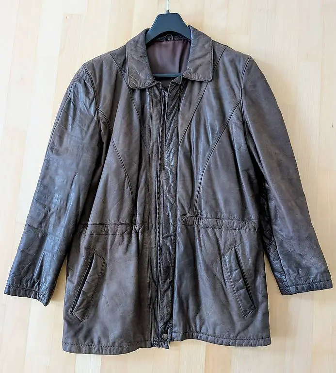 Ledermantel Gr 52, ungetragen