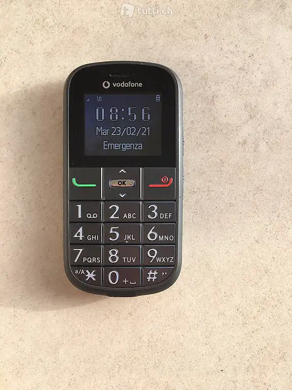 Cellulare Alcatel 2G tasti grandi - adatto per anziani NUOVO