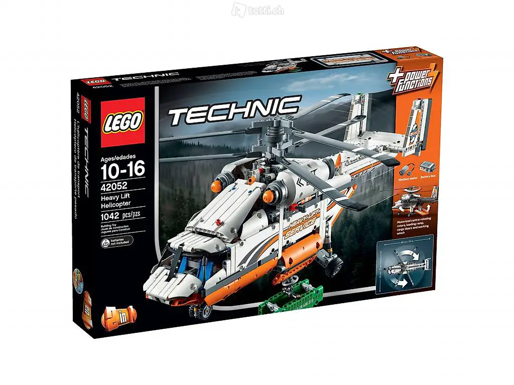  LEGO Technic 42052 - Schwerlasthubschrauber (Neuware)