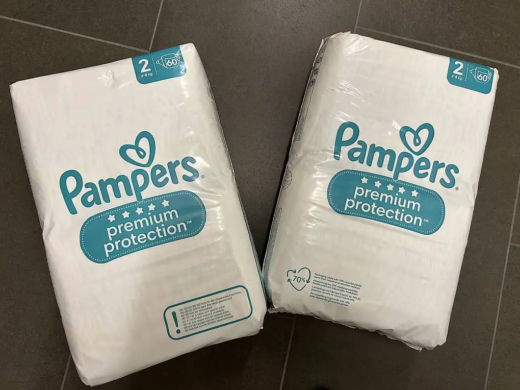 Pampers Windeln Grösse 2 zu verschenken