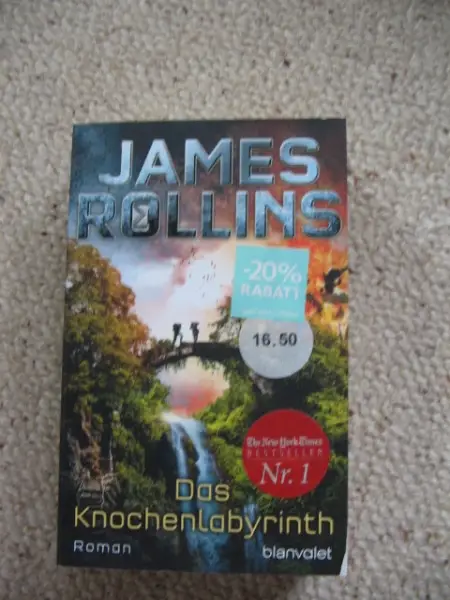 Das Knochenlabyrinth James Rollins