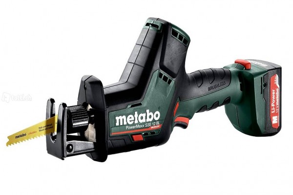  Akku-Säbelsäge Metabo PowerMaxx SSE 12 BL 12V 2x2.0Ah