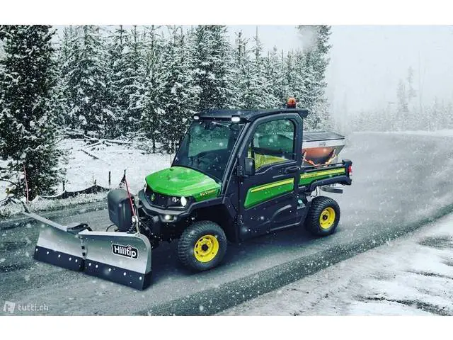 HILLTIP, Schneepflug/Schneeschild JohnDeere Gator, Winterdienst