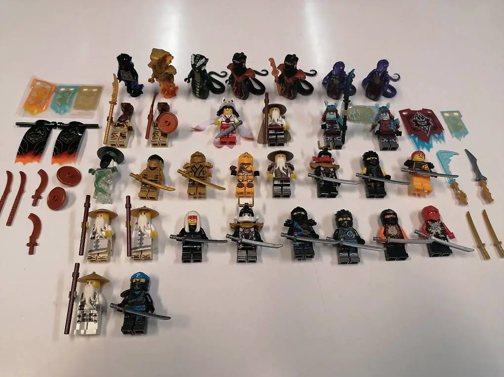 Lego Ninjago Minifiguren rar / selten