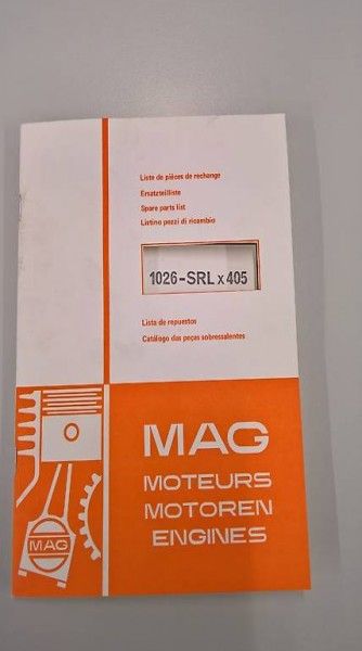 MAG Motoren 1026 SRLx405 (PDF) Ersatzteilliste