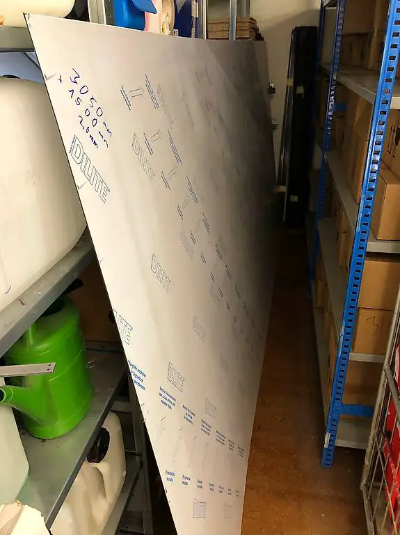 Aluminiumplatte DILITE für Innen und Aussenbereich