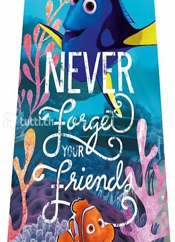 K..11) Fleece Decke Findet Dory 120 x 150 cm