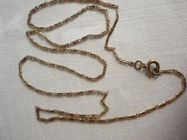  Goldkette, Länge 30 cm