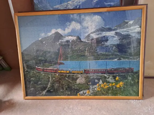 Puzzle Bild "Bernina Pass"