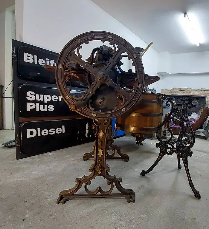 Gründerzeit Wäschemangel