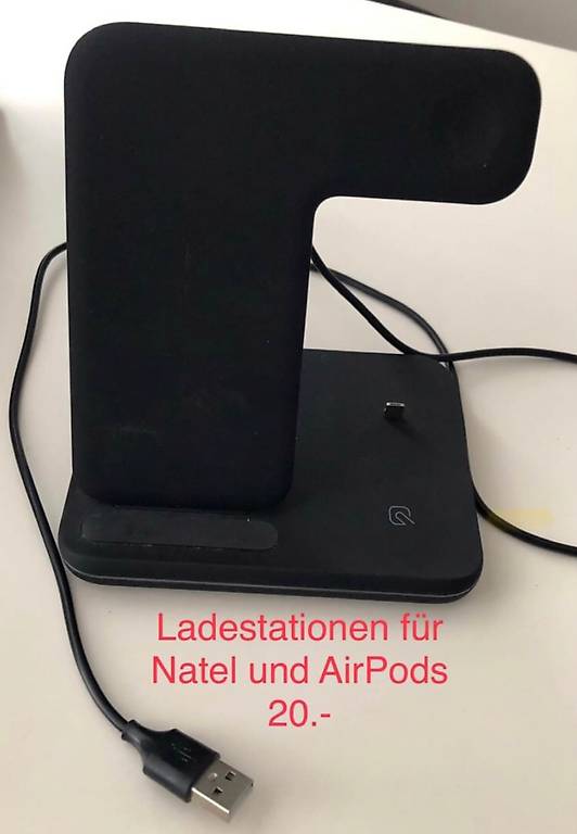 Ladestation für Natel, AirPods, Applewatch