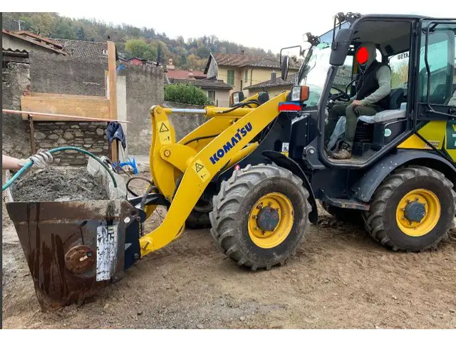 komatsu, wa 70, radlader