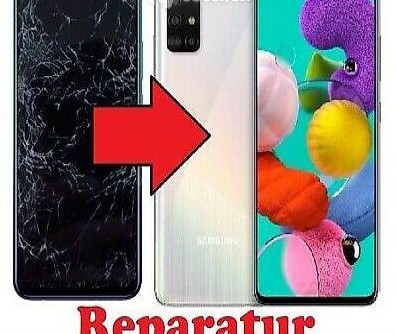 Samsung Galaxy A51 Display Glas LCD Reparatur ExpressService