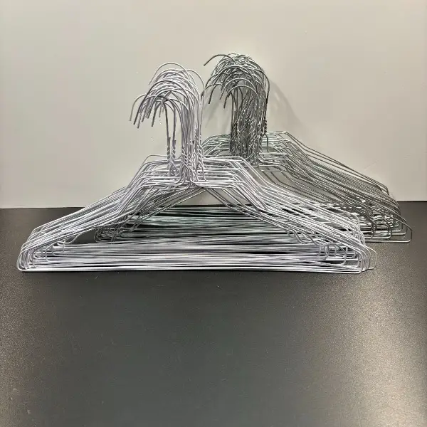 xxl set 76x neuwertige metall kleiderbügel schrank lager