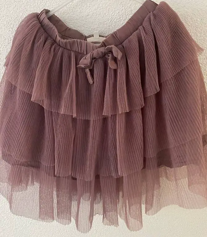 Pomp de lux Tüllrock Gr. 122-128 Mädchen rosa wie neu