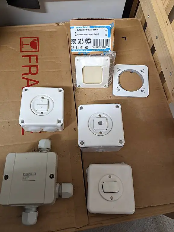 Nassschalter, Feller IP21...