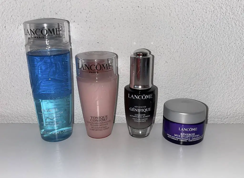 4er Lancôme Set Gesichtspflege Genifique Neu