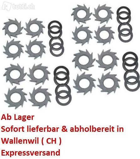  NEU Fräsersatz 36tlg. für Betonfräse Fräse Frässterne