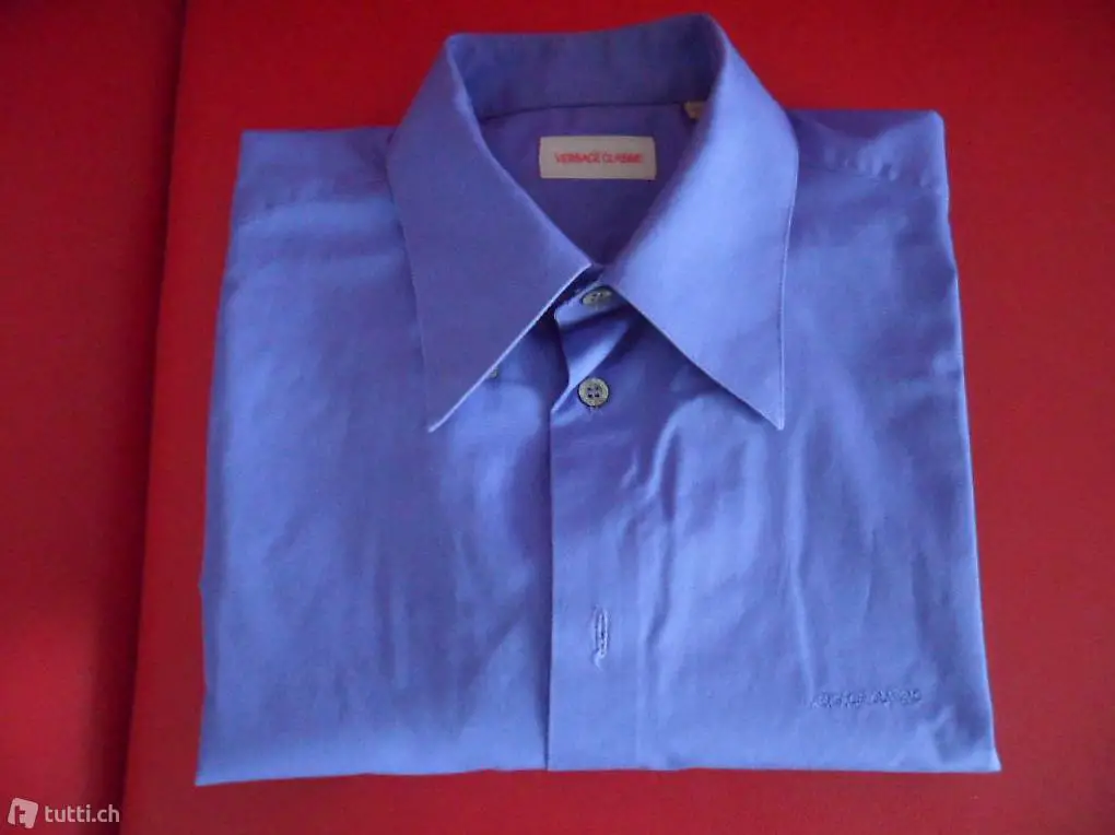 Versace Classic Herrenhemd Langarm Grösse 41/16