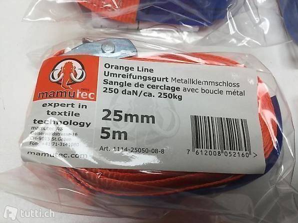  Umreifungsgurt Mamutec 5m