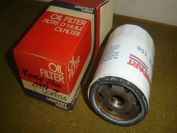 1x Ölfilter Patrone orig. ROVER 2600 SDl 1977- 86 Oldtimer