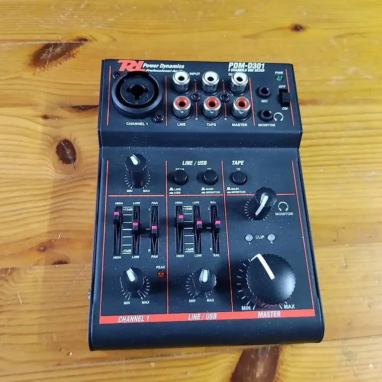 Mischpult PDM-D301 USB