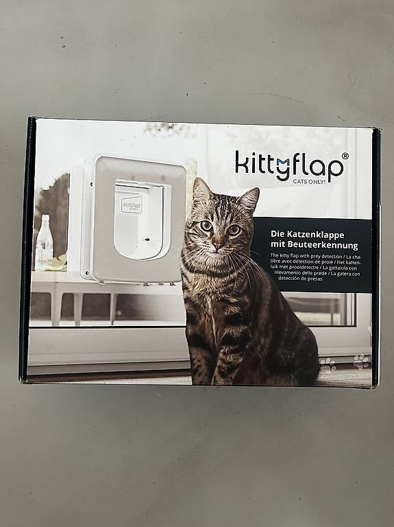 Kittyflap - Katzenklappe mit Beuteerkennung