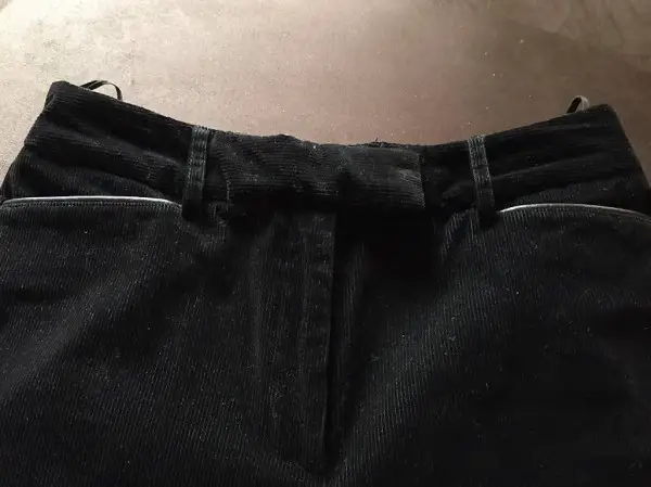 Loro Piana-Pantalon Velours Côtelé-Made in Italy