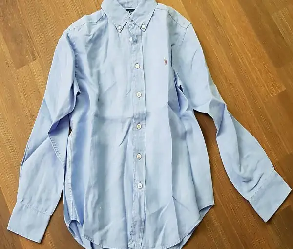 Langarm Hemden Jungs Gant und Ralph Lauren