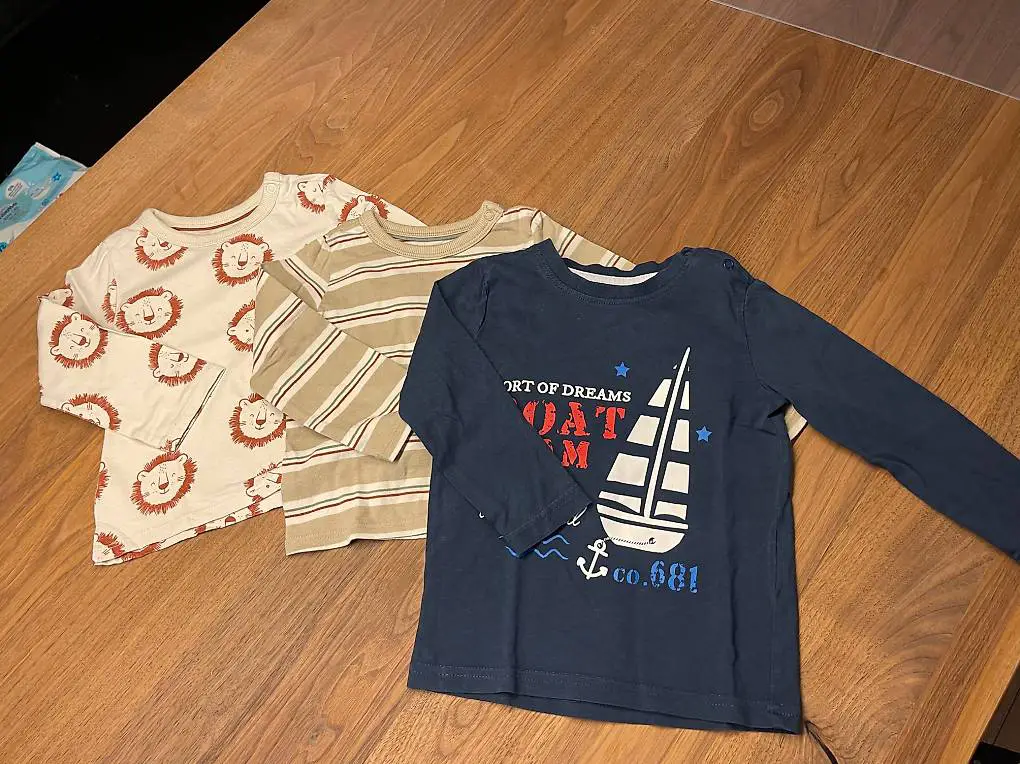 Sweatshirt Jungen 3 Stück Grösse 92