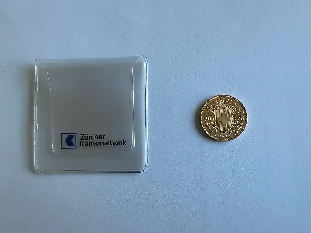 1935, 20 Fr. Gold-Vreneli