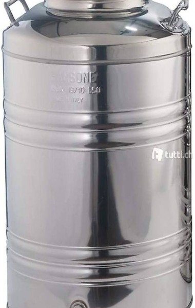  Edelstahl für Speisefett 50 L