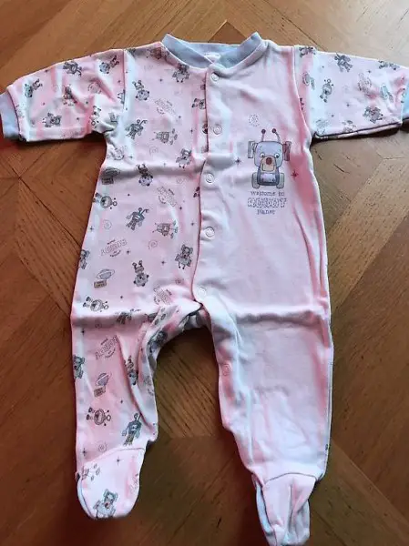 Pyjama mit Roboter Gr.62