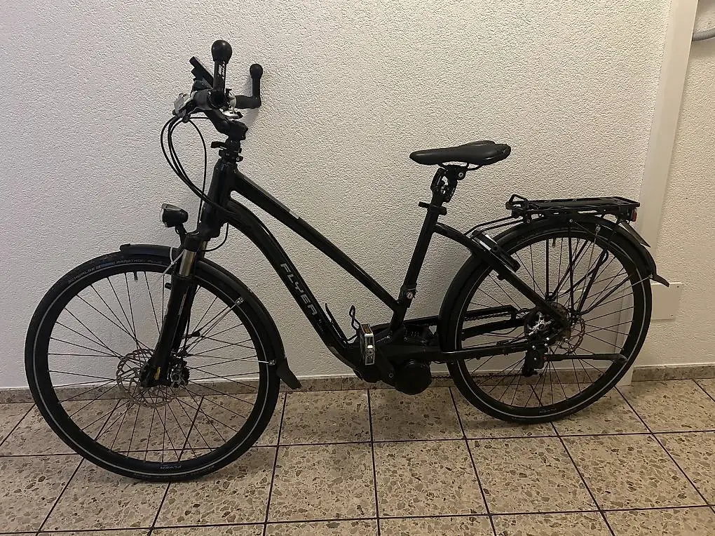 Flyer E-Bike 28zoll 27gang 45kmh 55cm Rahmengrösse