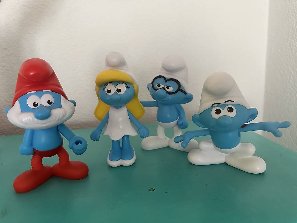 Schlumpf-Figuren, 11-13cm