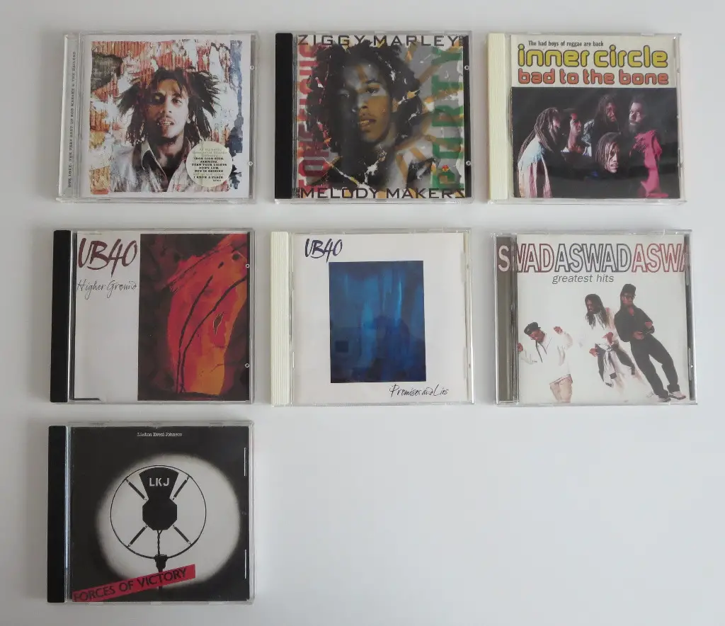 Set 3) Sammlung mit 7 CD"s "Reggae" - Musik, in Top-Zustand