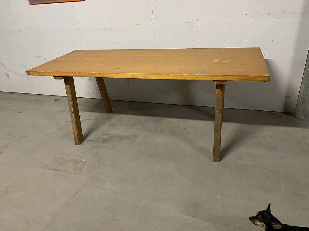 Tisch Tanne massiv 203x80x80cm