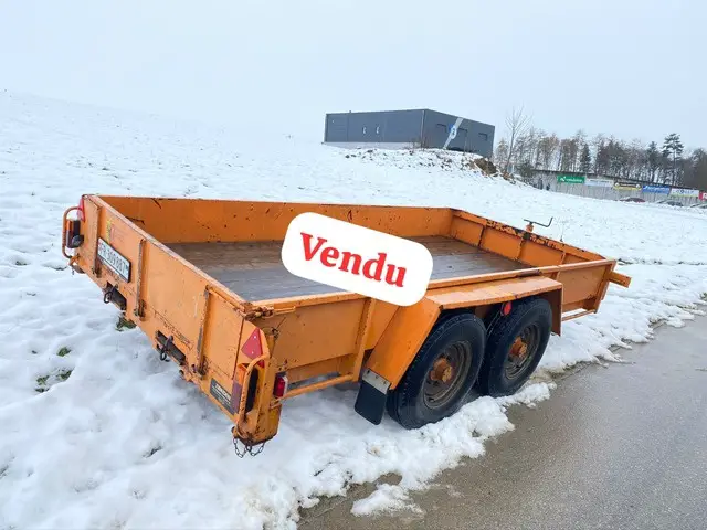 ZBINDEN-SENSA, Baumaschinenanhänger