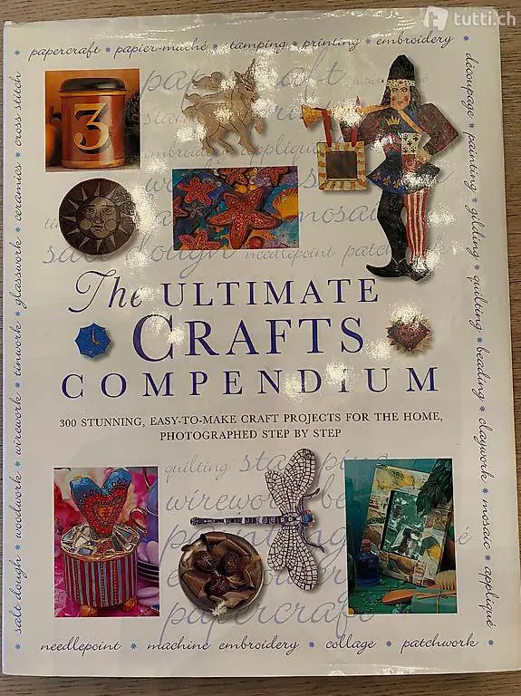 Bastelbuch in englisch, 500 Seiten